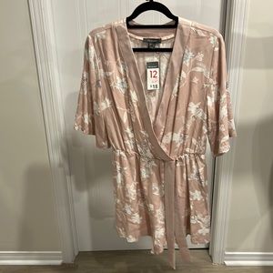 PRIMARK FLORAL PRINT ROMPER
